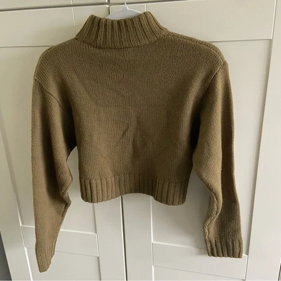 Aritzia Wilfred Free 100% merino wool Harper turtleneck sweater - Picture 5 of 8